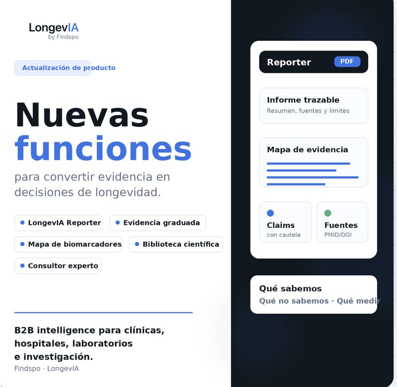 LongevIA evoluciona.