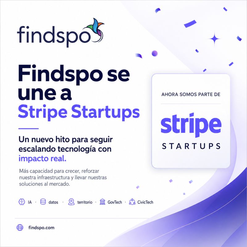Findspo ya es parte de Stripe Startups